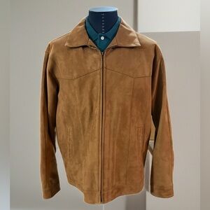 Men's Brown Suede Jacket
